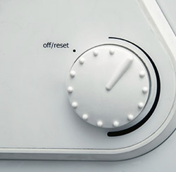 Dial on a boiler